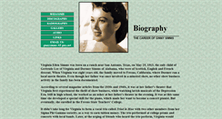 Desktop Screenshot of ginnysimms.com